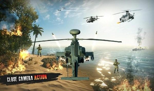 武装直升机战斗模拟器最新版(gunship helicopter attack)下载,武装直升机战斗模拟器,飞行游戏,战争游戏