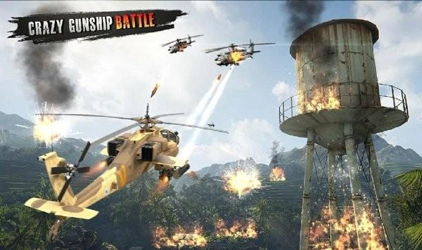 武装直升机战斗模拟器最新版(gunship helicopter attack)下载,武装直升机战斗模拟器,飞行游戏,战争游戏