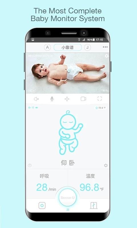 senseu呼噜噜婴儿呼吸监控app下载,母婴app,senseu呼噜噜,健康app